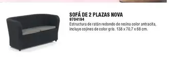 Oferta de Sofá De 2 Plazas Nova en Cifec