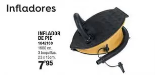 Oferta de Inflador De Pie por 7,95€ en Cifec