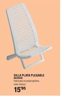 Oferta de Silla Playa Plegable por 15,95€ en Cifec