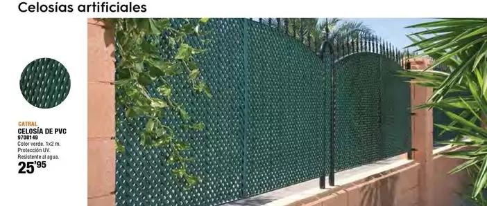 Oferta de Catral - Celosia De PVC por 25,95€ en Cifec