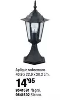 Oferta de Aplique Sobremuro por 14,95€ en Cifec