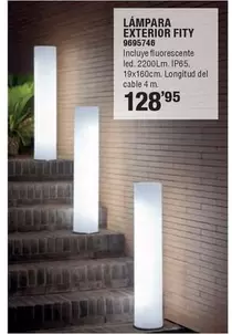 Oferta de Lampara Exterior Fity por 128,95€ en Cifec