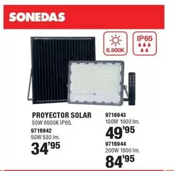 Oferta de Proyector Solar por 34,95€ en Cifec