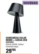 Oferta de Sobremesa Solor Momo + Carga Usb por 29,95€ en Cifec