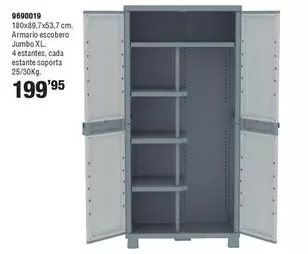 Oferta de Armario Escobero por 199,95€ en Cifec