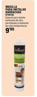 Oferta de Collippo - Masilla Para Inistalar Barbacoas por 9,95€ en Cifec