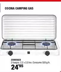 Oferta de Cocina Gaming Gas por 24,95€ en Cifec