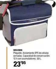 Oferta de Plegable. Aislamiento Epe De Celulas Cerradas. Capacidad De Conservación por 23,95€ en Cifec