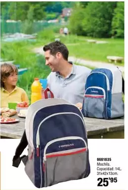 Oferta de Mochila Capacidad por 25,95€ en Cifec