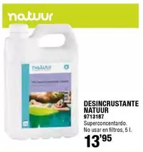 Oferta de Natur - Desincrustante 9713187 por 13,95€ en Cifec