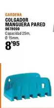 Oferta de Colgador Manguera Pared por 8,95€ en Cifec