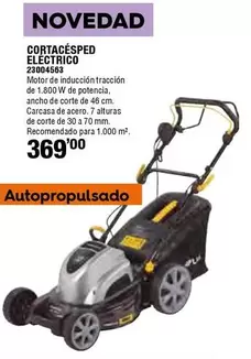 Oferta de Cortacésped Electrico por 369€ en Cifec