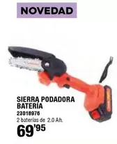 Oferta de Sierra Podadora Batería 23018976 por 69,95€ en Cifec
