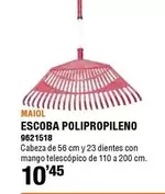 Oferta de Escoba Polipropileno por 10,45€ en Cifec