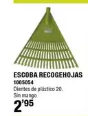 Oferta de Escoba Recogehojas por 2,95€ en Cifec
