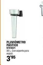 Oferta de Pluviómetro por 3,95€ en Cifec