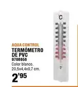 Oferta de Termometro De Pvc por 2,95€ en Cifec