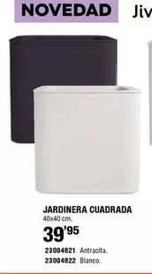 Oferta de Jardinera Cuadrada por 39,95€ en Cifec