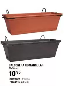 Oferta de Balconera Rectangular por 10,95€ en Cifec