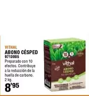 Oferta de Abono Cesped por 8,95€ en Cifec