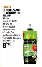 Oferta de Flower - Fertilizante Platinum 10 por 8,95€ en Cifec