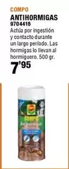 Oferta de Compo - Antihormigas por 7,95€ en Cifec