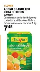 Oferta de Abono Granulado Para Citricos por 7,45€ en Cifec