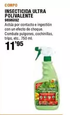 Oferta de Compo - Insecticida Ultra Polivalente  por 11,95€ en Cifec