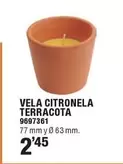 Oferta de Vela Citronela por 2,45€ en Cifec