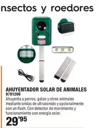 Oferta de Ahuyentado Solar De Animales por 29,95€ en Cifec