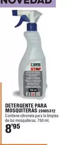 Oferta de Detergente Para Mosquiteras por 8,95€ en Cifec