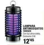 Oferta de Lampara Antimosquitos por 12,45€ en Cifec