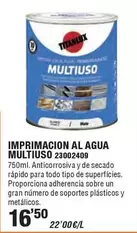 Oferta de Titanlux - Imprimacion Al Agua Multiuso por 16,5€ en Cifec