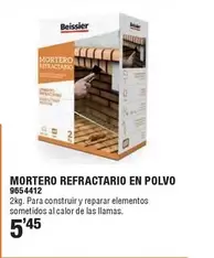 Oferta de Mortero Refractario En Polvo por 5,45€ en Cifec