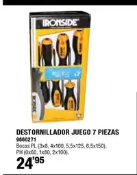 Oferta de Destornillador Juego 7 Piezas por 24,95€ en Cifec