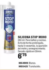 Oferta de Silicona Stop Moho por 6,75€ en Cifec