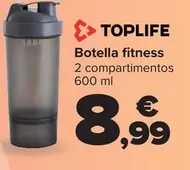 Oferta de Botella Fitness por 8,99€ en Carrefour