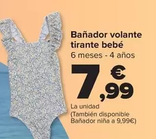 Oferta de Banador Volante Tirante Babe por 7,99€ en Carrefour