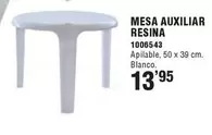Oferta de Mesa Auxiliar Resina por 13,95€ en Cofac