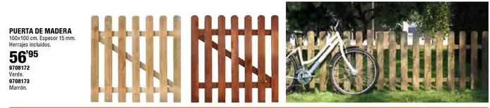 Oferta de Puerta De Madera por 56,95€ en Cofac