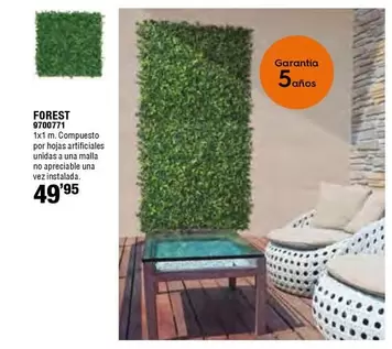 Oferta de Forest - Forest 9700711 por 49,95€ en Cofac