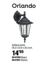 Oferta de Aplique Pared por 14,95€ en Cofac
