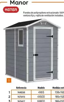 Oferta de Paneles De Polipropileno Extrasionado 100% Ventana Fija Y Rejilla De Ventilación Incluidos en Cofac