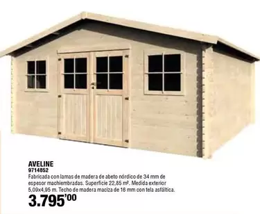 Oferta de Aveline 9714682 por 3795€ en Cofac