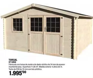 Oferta de Torcal por 1995€ en Cofac