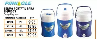 Oferta de Pinnacle - Termo Portátil Para Liquidos por 9,95€ en Cofac