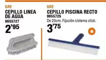 Oferta de Gre - Cepillo Linea 9656725 por 3,75€ en Cofac