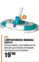 Oferta de Gre - Limpiafondos Manual por 19,95€ en Cofac