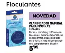 Oferta de Clarificador Natural Para Piscinas por 5,95€ en Cofac