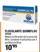 Oferta de Floculante por 10,95€ en Cofac